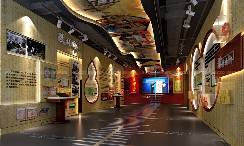 在企業(yè)展館裝修中，如何合理安排展示品的順序和布局？