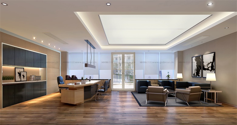 如何設(shè)計(jì)核心區(qū)辦公室的綠植布置？